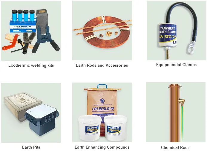 Earthing and Bonding Products Earthing and Bonding Products Earthing Bonding Products